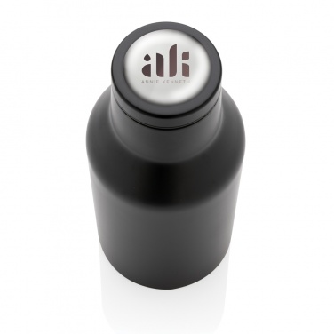 Logo trade promotional gift photo of: RCS Recycled stainless steel compact bottle