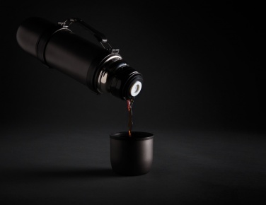 Logo trade promotional gifts picture of: Vacuum flask with 2 cups