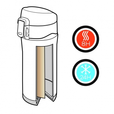 Logotrade promotional giveaway picture of: Swiss Peak Elite copper vacuum mug