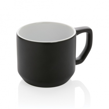 Logotrade advertising products photo of: Ceramic modern mug 350ml