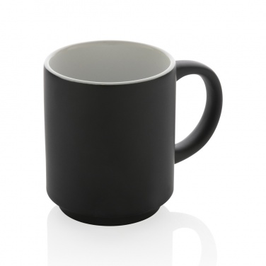 Logo trade corporate gift photo of: Ceramic stackable mug 180ml