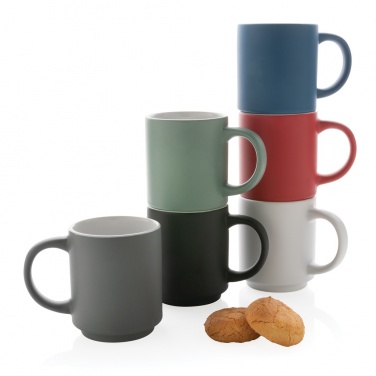 Logo trade promotional items picture of: Ceramic stackable mug 180ml