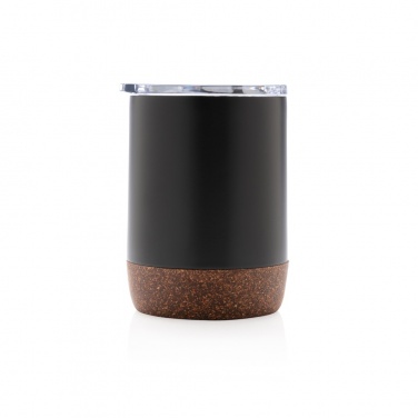 Logotrade promotional product picture of: RCS Re-steel cork small vacuum coffee mug