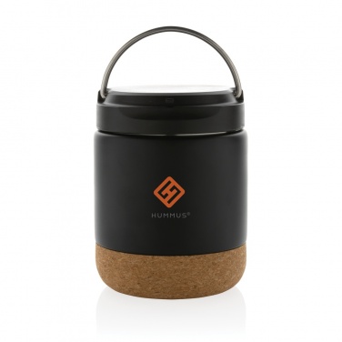 Logo trade advertising products picture of: Savory RCS certified recycled stainless steel foodflask