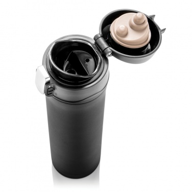 Logo trade promotional giveaways image of: RCS Re-steel easy lock vacuum flask
