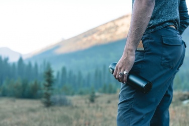 Logotrade corporate gift image of: RCS Re-steel easy lock vacuum flask