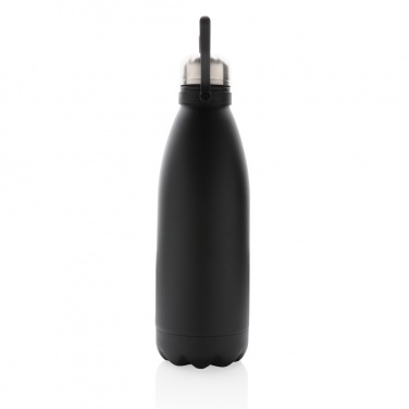 Logo trade promotional merchandise picture of: RCS Recycled stainless steel large vacuum bottle 1.5L