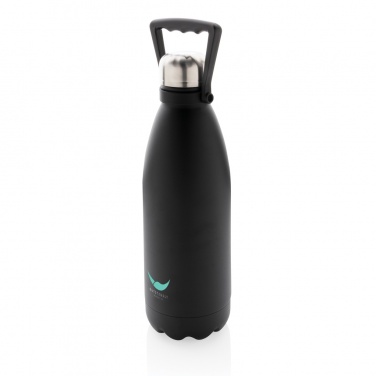 Logotrade promotional giveaways photo of: RCS Recycled stainless steel large vacuum bottle 1.5L