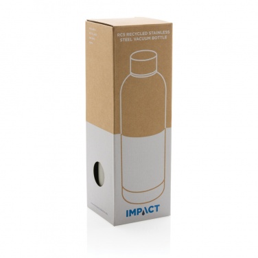 Logotrade advertising product image of: RCS Recycled stainless steel Impact vacuum bottle
