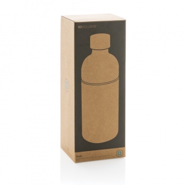 Logotrade business gift image of: Soda RCS certified re-steel carbonated drinking bottle