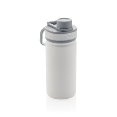 Logo trade promotional gift photo of: Vacuum stainless steel bottle with sports lid 550ml