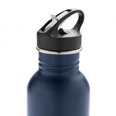 Logo trade promotional giveaway photo of: Deluxe stainless steel activity bottle