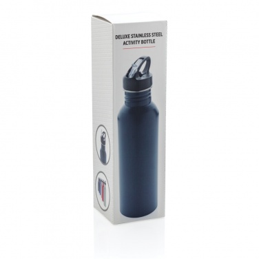 Logo trade advertising product photo of: Deluxe stainless steel activity bottle