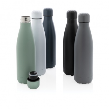 Logotrade promotional gift picture of: Solid colour vacuum stainless steel bottle 500 ml