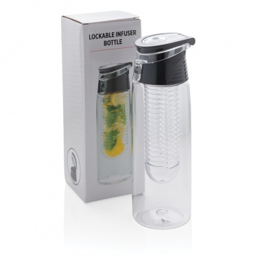 Logo trade corporate gifts picture of: Lockable infuser bottle