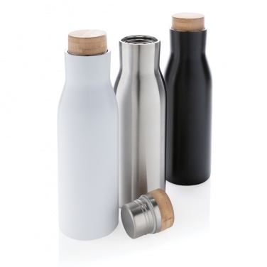 Logo trade corporate gifts image of: Clima leakproof vacuum bottle with steel lid