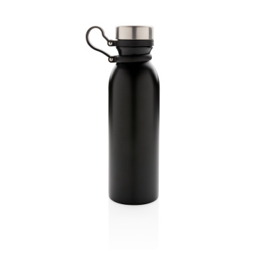 Logo trade promotional gifts image of: Copper vacuum insulated bottle with carry loop