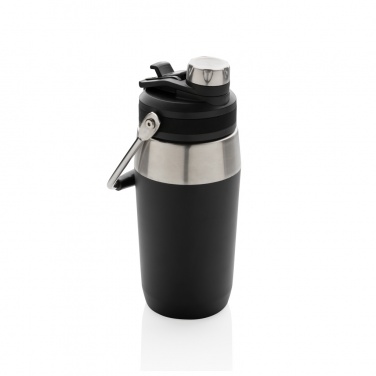 Logotrade advertising products photo of: Vacuum stainless steel dual function lid bottle 500ml
