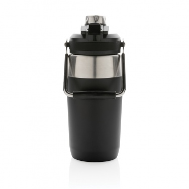 Logo trade promotional giveaway photo of: Vacuum stainless steel dual function lid bottle 500ml