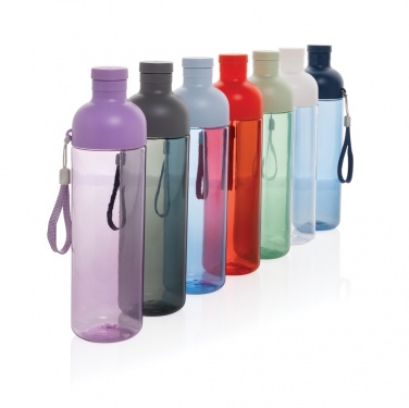 Logo trade promotional gifts image of: Impact RCS recycled PET leakproof water bottle 600ml