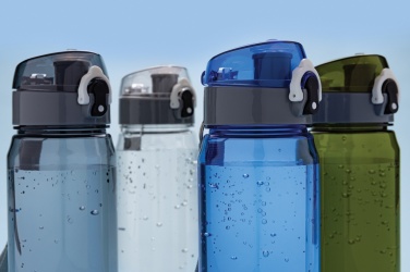 Logo trade corporate gifts picture of: Yide RCS Recycled PET leakproof lockable waterbottle 800ml