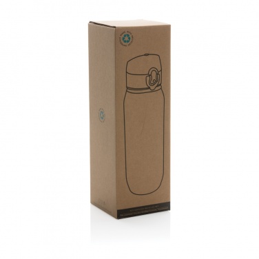 Logo trade corporate gifts picture of: Yide RCS Recycled PET leakproof lockable waterbottle 800ml