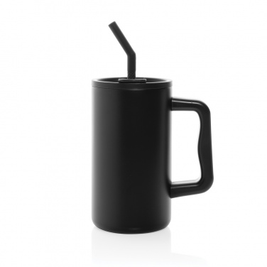 Logo trade promotional item photo of: Cube RCS certified recycled steel mug 800ml