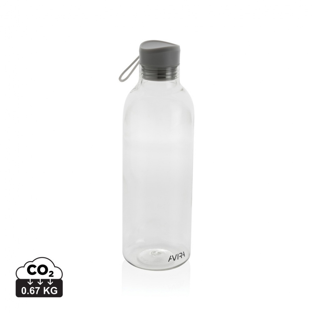Logotrade promotional giveaways photo of: Avira Atik RCS Recycled PET bottle 1L
