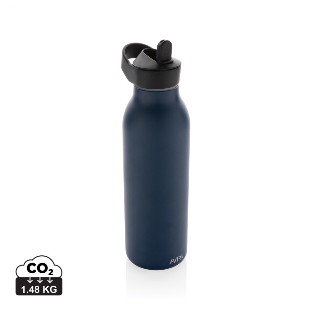 Logo trade promotional merchandise photo of: Avira Ara RCS Re-steel fliptop water bottle 500ml