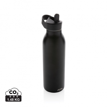 Logo trade promotional merchandise image of: Avira Ara RCS Re-steel fliptop water bottle 500ml