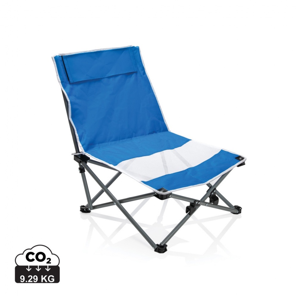 Logo trade promotional items picture of: Foldable beach chair in pouch