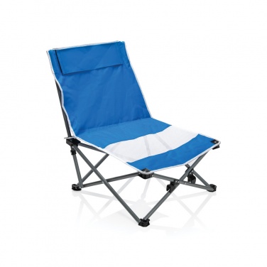 Logo trade advertising products image of: Foldable beach chair in pouch