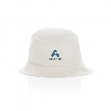 Logo trade promotional items image of: Impact Aware™ 285 gsm rcanvas one size bucket hat undyed