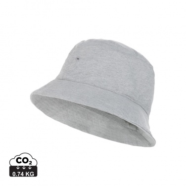 Logotrade business gift image of: Impact Aware™ 285 gsm rcanvas one size bucket hat undyed