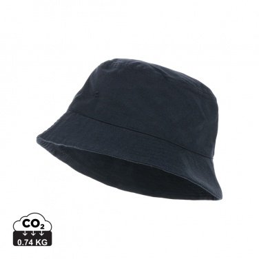 Logotrade promotional merchandise photo of: Impact Aware™ 285 gsm rcanvas one size bucket hat undyed
