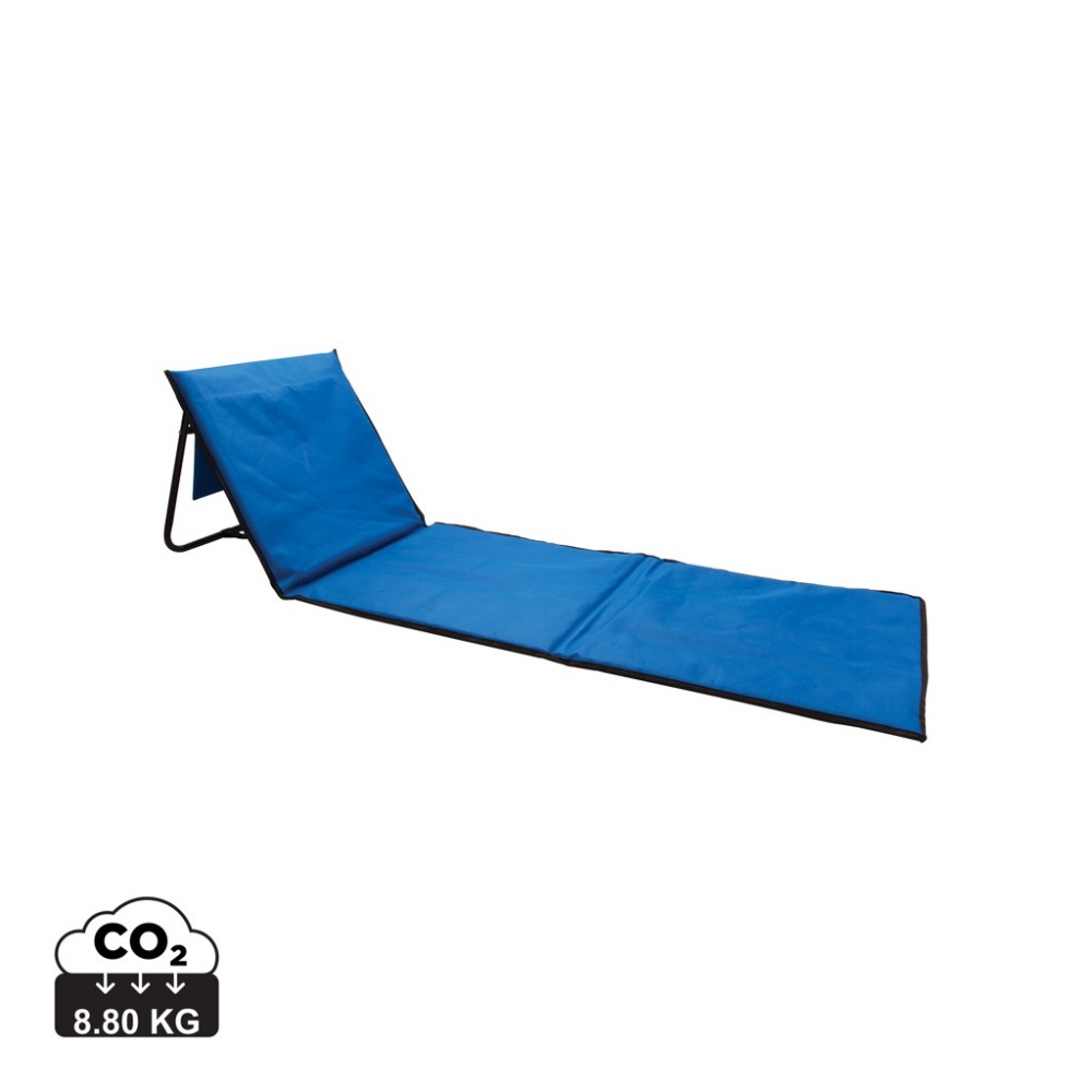 Logo trade promotional giveaways picture of: Foldable beach lounge chair