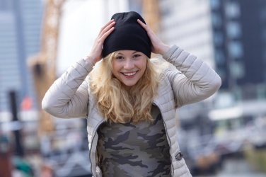 Logotrade advertising product image of: Impact AWARE™ classic beanie with Polylana®