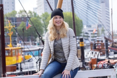 Logo trade business gift photo of: Impact AWARE™ classic beanie with Polylana®