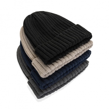 Logotrade promotional giveaway image of: Kennedi AWARE™ Polylana® beanie with large rib