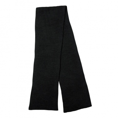 Logo trade corporate gifts picture of: Impact AWARE™ Polylana® knitted scarf 180 x 25cm