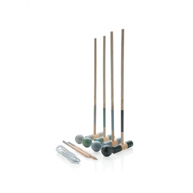 Logotrade promotional gift image of: Wooden croquet set