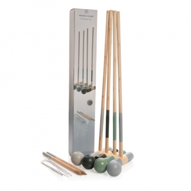 Logotrade promotional gift picture of: Wooden croquet set
