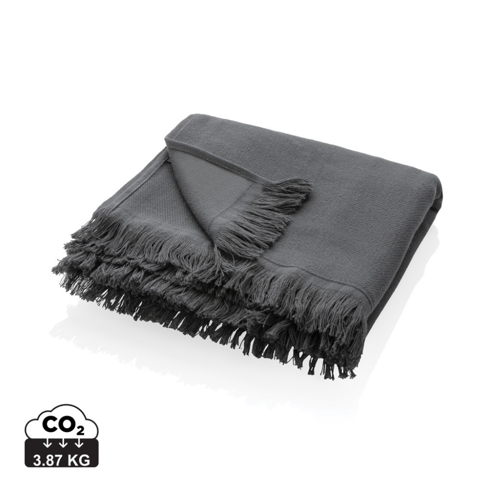 Logotrade promotional merchandise picture of: Ukiyo Keiko AWARE™ solid hammam towel 100x180cm