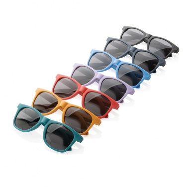 Logo trade promotional giveaways image of: RCS recycled PP plastic sunglasses