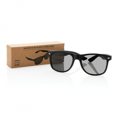 Logo trade promotional giveaway photo of: GRS recycled PC plastic sunglasses