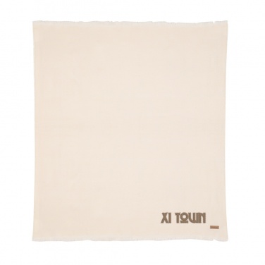 Logo trade promotional gifts picture of: Ukiyo Aware™ Polylana® woven blanket 130x150cm