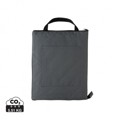 Logo trade promotional gifts picture of: Impact Aware™ RPET foldable quilted picnic blanket