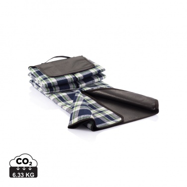 Logo trade advertising products image of: Tartan picnic blanket