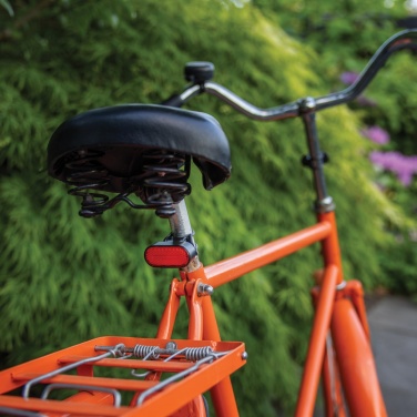 Logo trade corporate gifts picture of: Lumino RCS recycled plastic USB re-chargeable bike light set