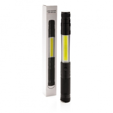 Logotrade promotional gift picture of: Large telescopic light with COB
